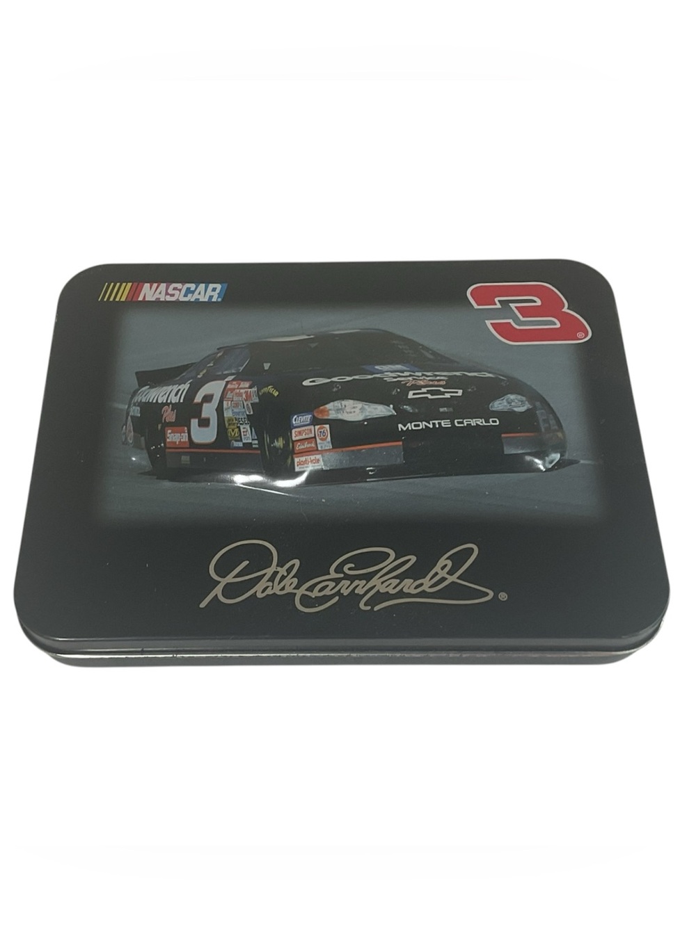 VTG NOS Dale Earnhardt NASCAR Collector Tin Playing Cards Set 2001 Goodwrench #3